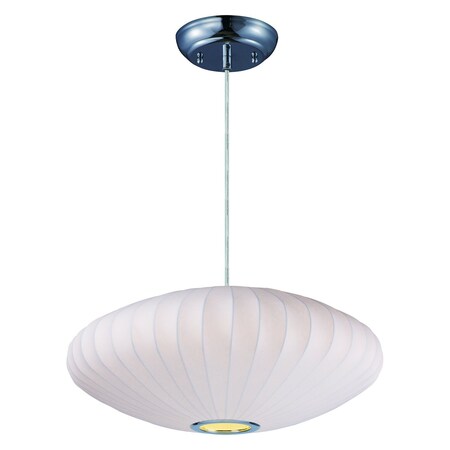 Maxim Cocoon Single Pendant-25In. 12190WTPC